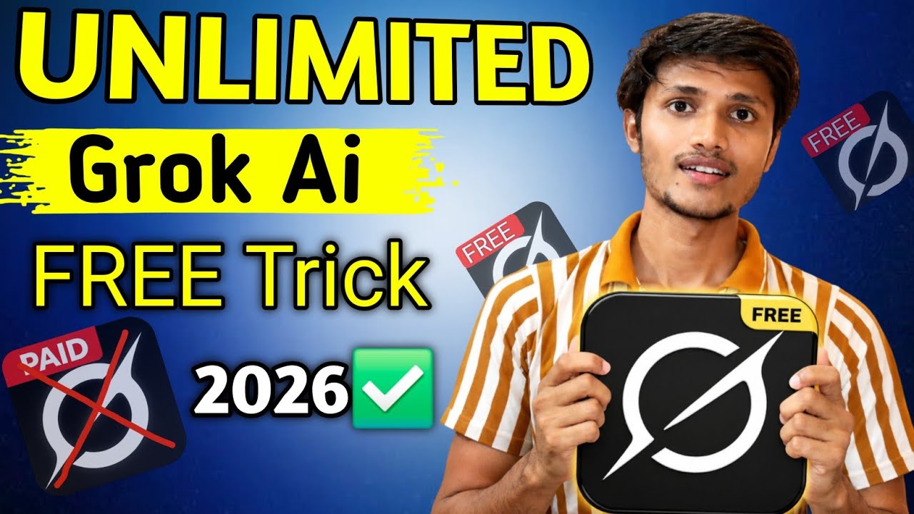 Ai Grok Free Secret Mathod ( 100% Working ) Unlimited Videos No Watermark 