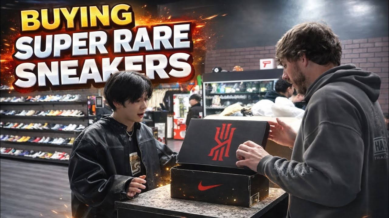 Buying SUPER RARE SNEAKERS!! 
