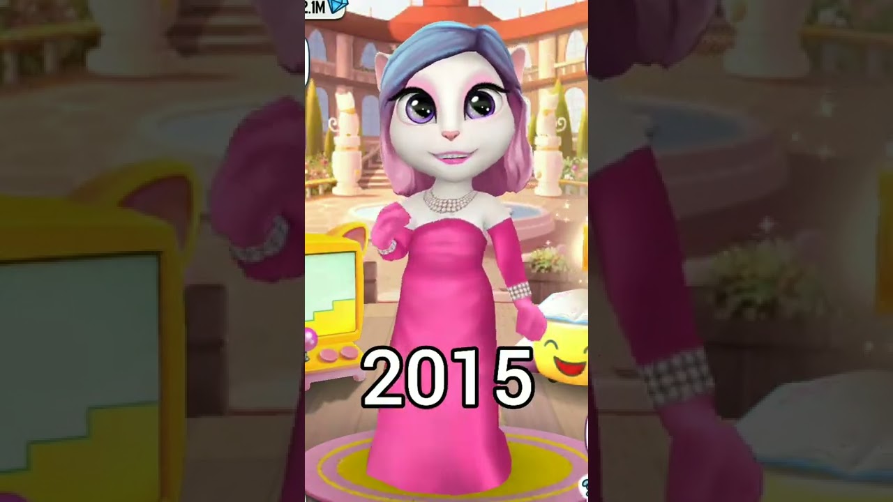 my talking angela 2 😍😘 status video 😎 evaluation of talking angela game😇| #shorts #mytalkingangela2
