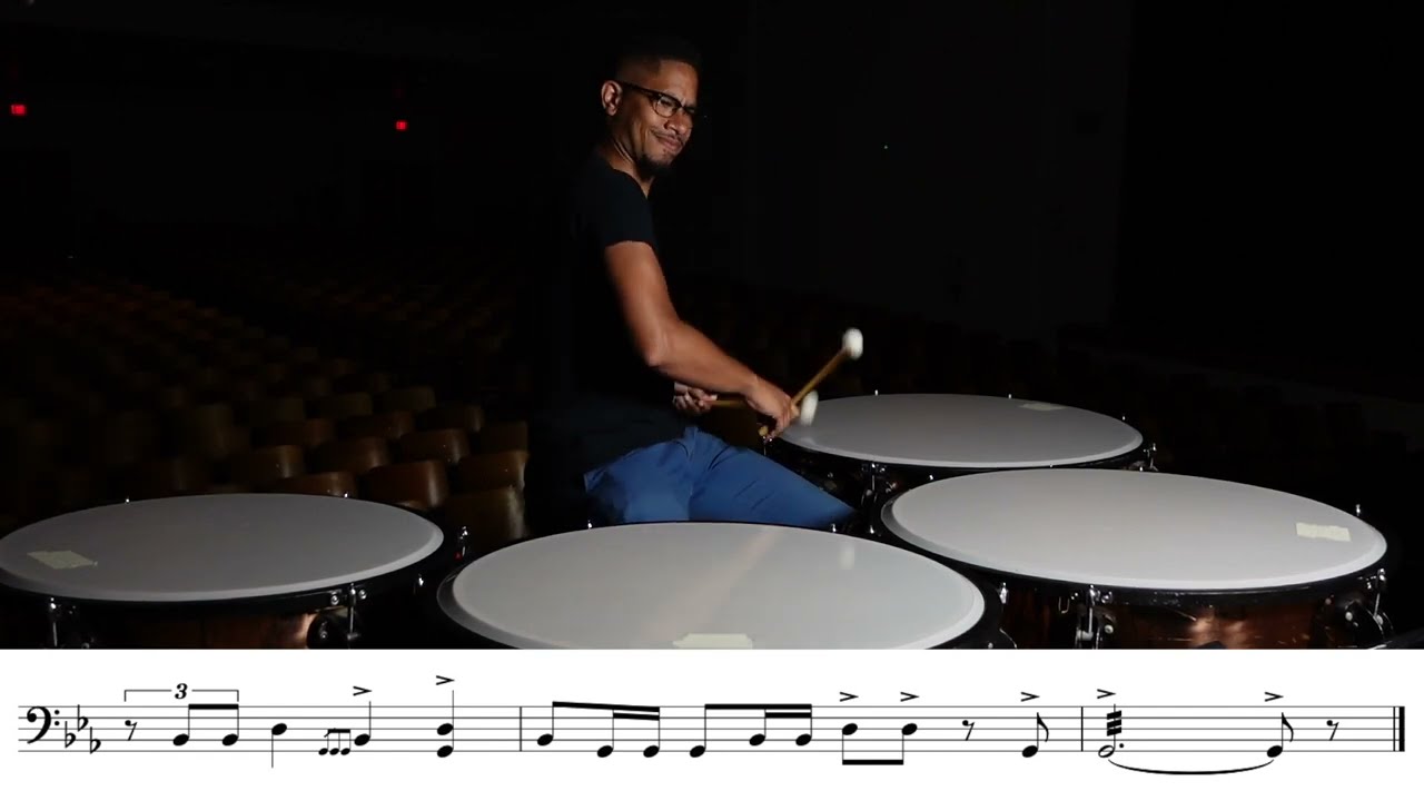 North Carolina Band Association ALL STATE Auditions - High School 11-12 Timpani