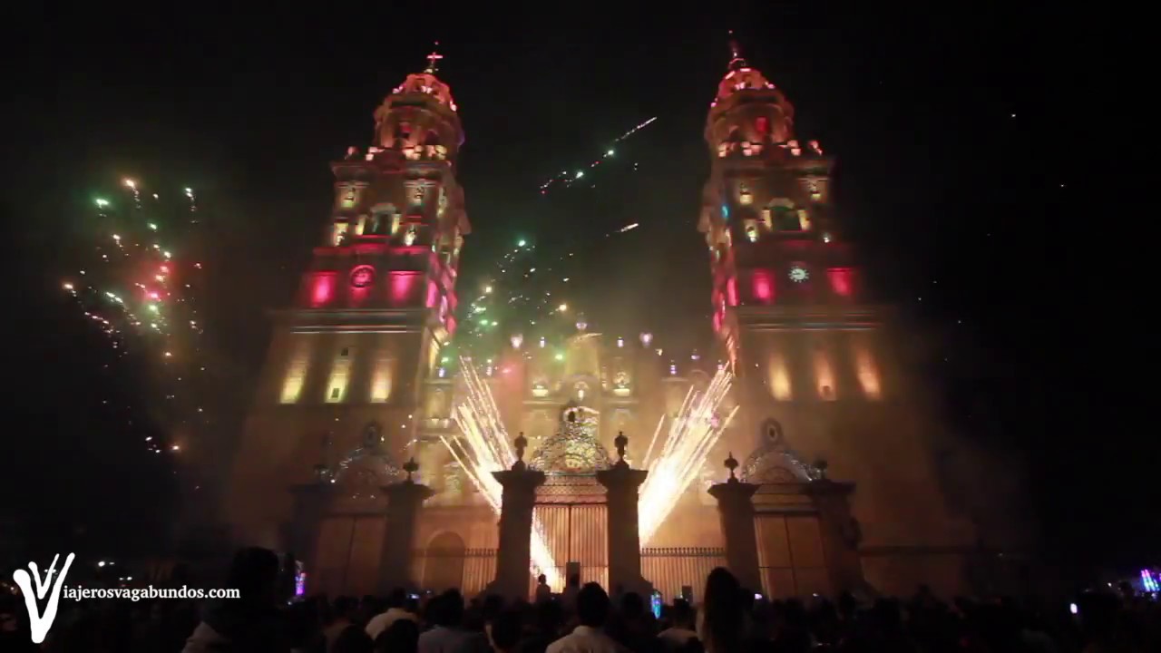 Show de luces y sonido en la Catedral de Morelia