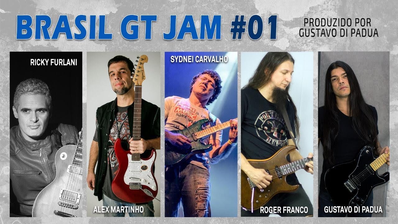 BRASIL GT JAM # 01 - Gustavo, Roger, Sydnei, Alex e Ricky