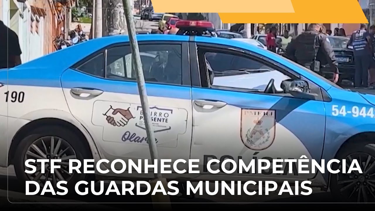 📺 JJ – #Retrô2025: O STF confirmou que guardas municipais podem atuar no policiamento preventivo.