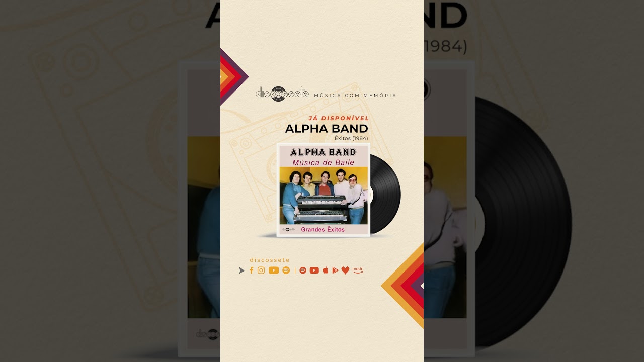 DISCOSSETE | Alpha Banda - 