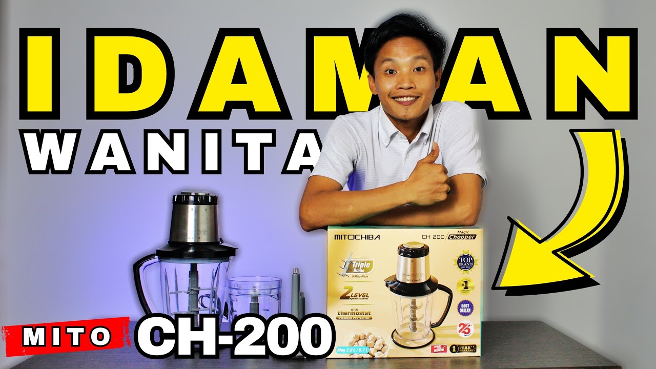 2025 MASIH BELUM PUNYA INI ? REVIEW FOOD CHOPPER MITO CH 200 MITOCHIBA BY RHESO