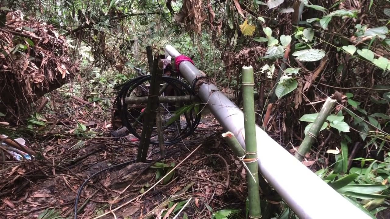Bơm không điện D&T phục vụ bà con tưới tiêu làm mô hình trồng cây ăn quả