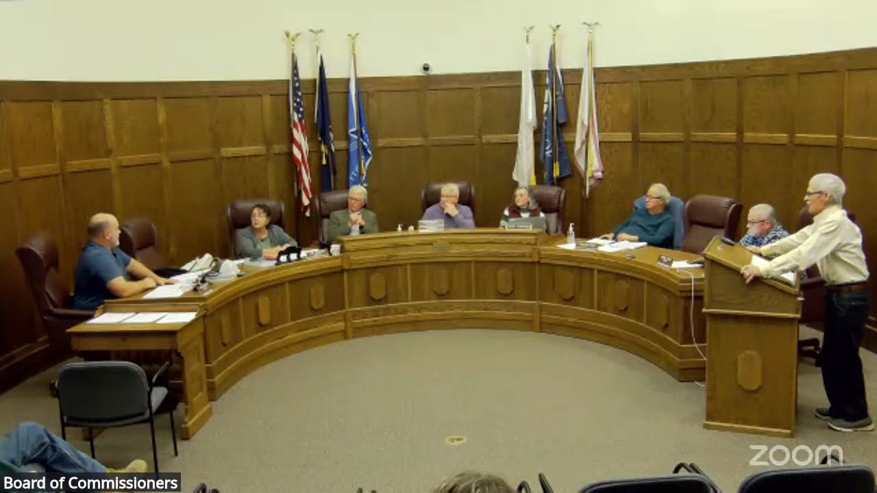 Gratiot County Board of Commissioners Meeting 11/18/25