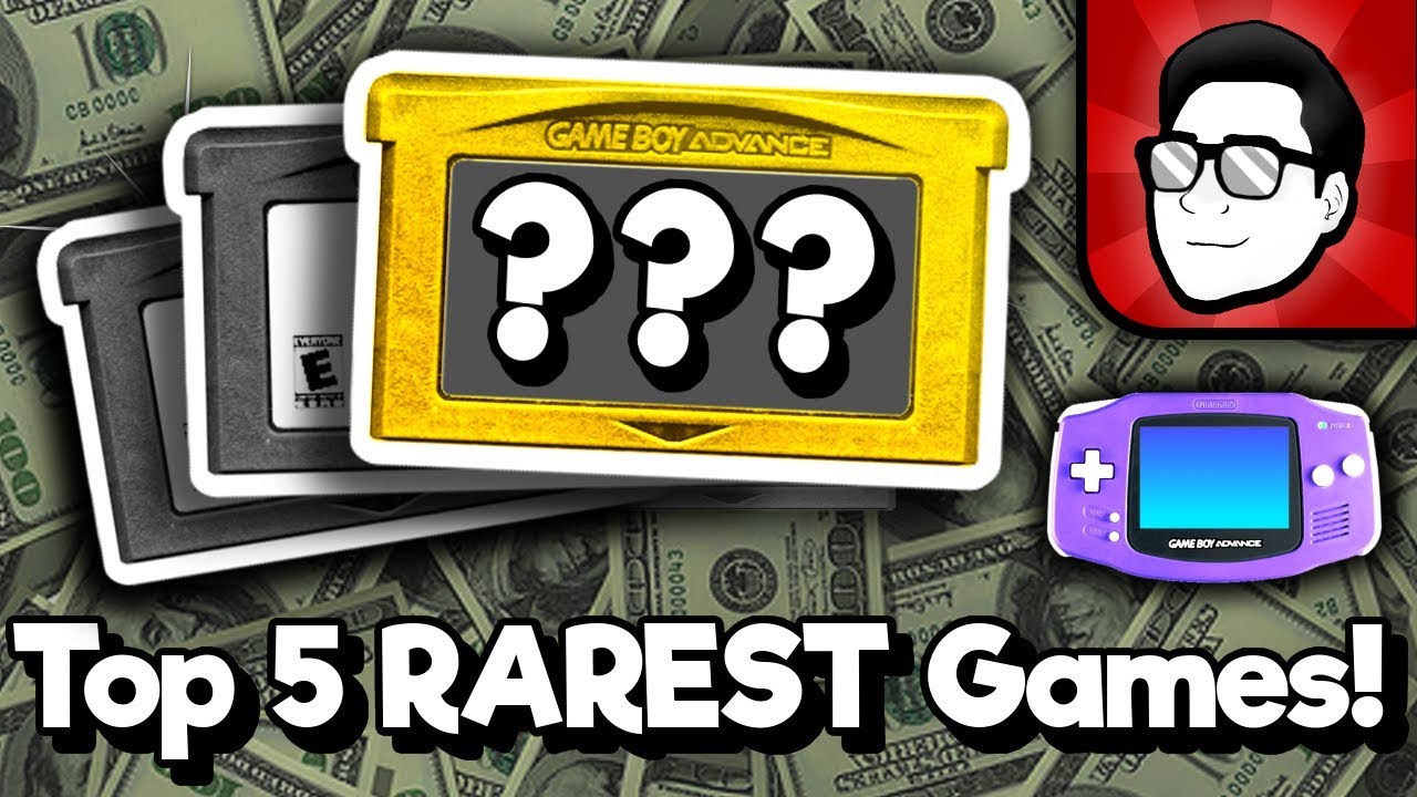 Top 5 RAREST Game Boy Advance Games! (USA) | Nintendrew