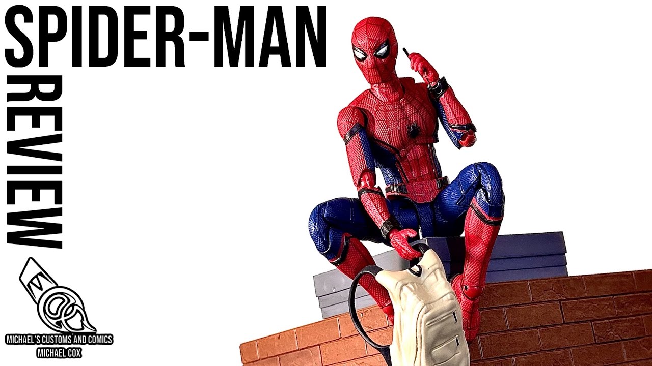 S.H. Figuarts Spider-man Homecoming (Stark Suit) Figure REVIEW...