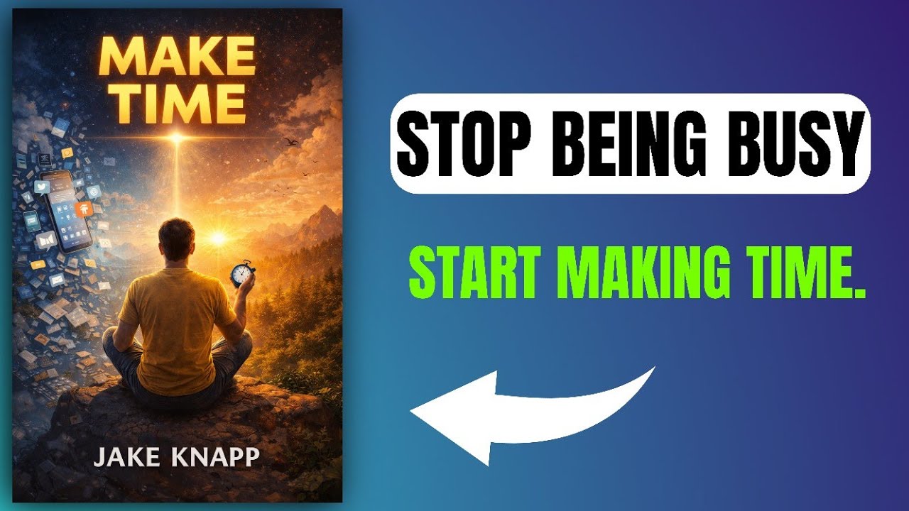 Stop Being Busy. Start Making Time | Make Time by Jake Knapp Book Summary