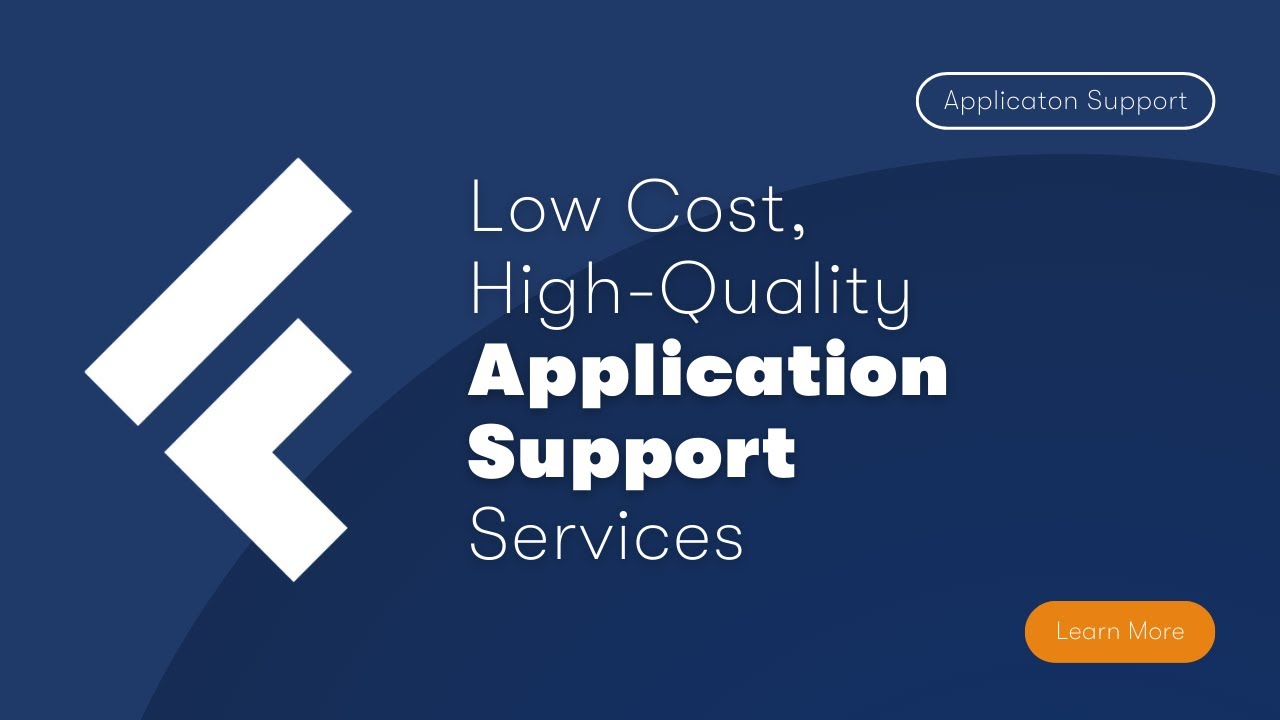 Low Cost, High-Quality Application Support Services