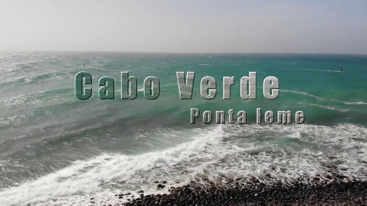 Windsurfing Cabo Verde Ponta Leme (Drone Session)