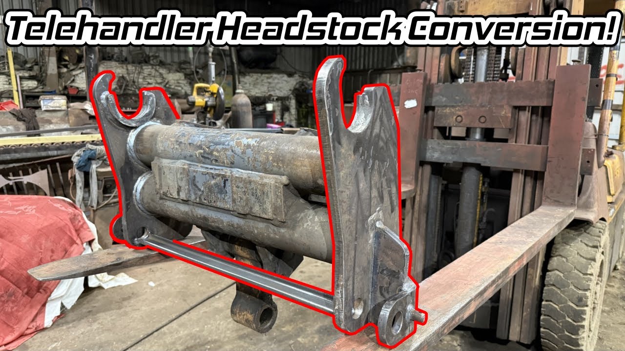 New Holland to Manitou Headstock Conversion!
