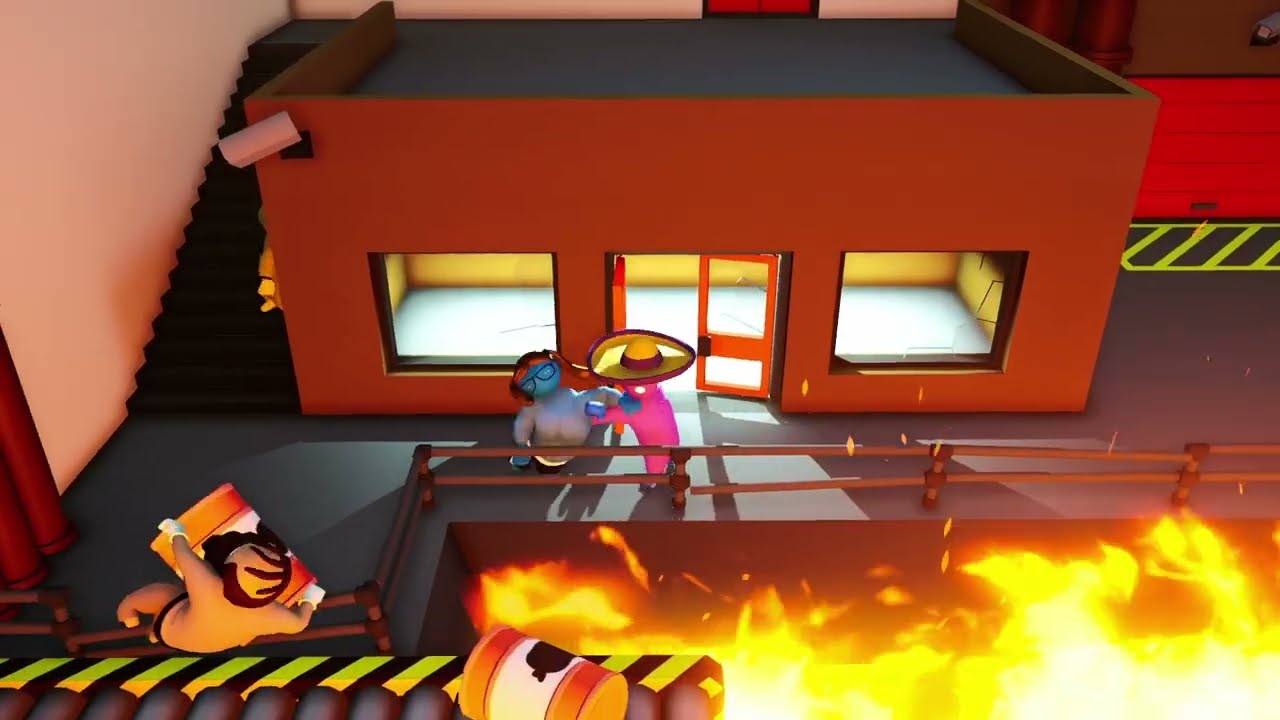 Gang beasts (very scary)