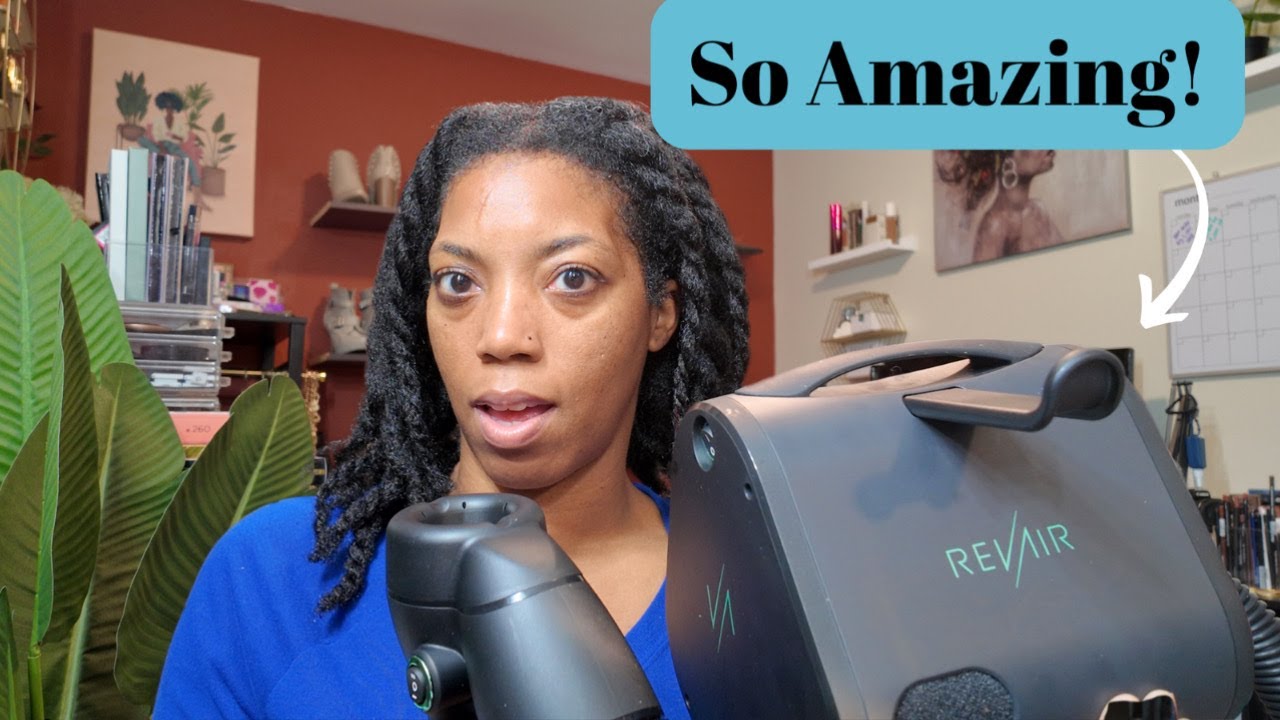 Revair blow dryer CHANGED My Hair Care Routine #revairblowdryer #naturalhair #type4hair