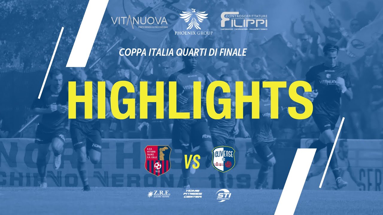 HIGHLIGHTS || Vittorio Falmec vs F.C. Clivense || Coppa Italia Eccellenza || QUARTI DI FINALE