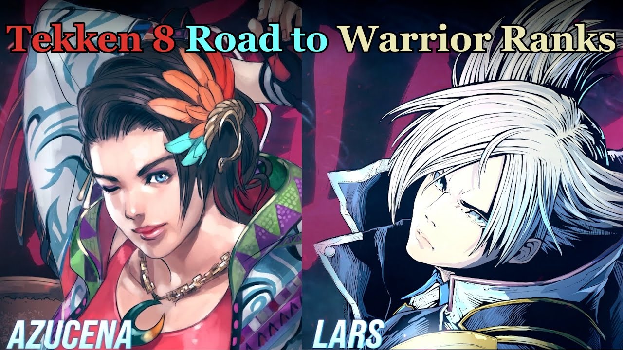 Tekken 8 road to warrior rank with 2 characters