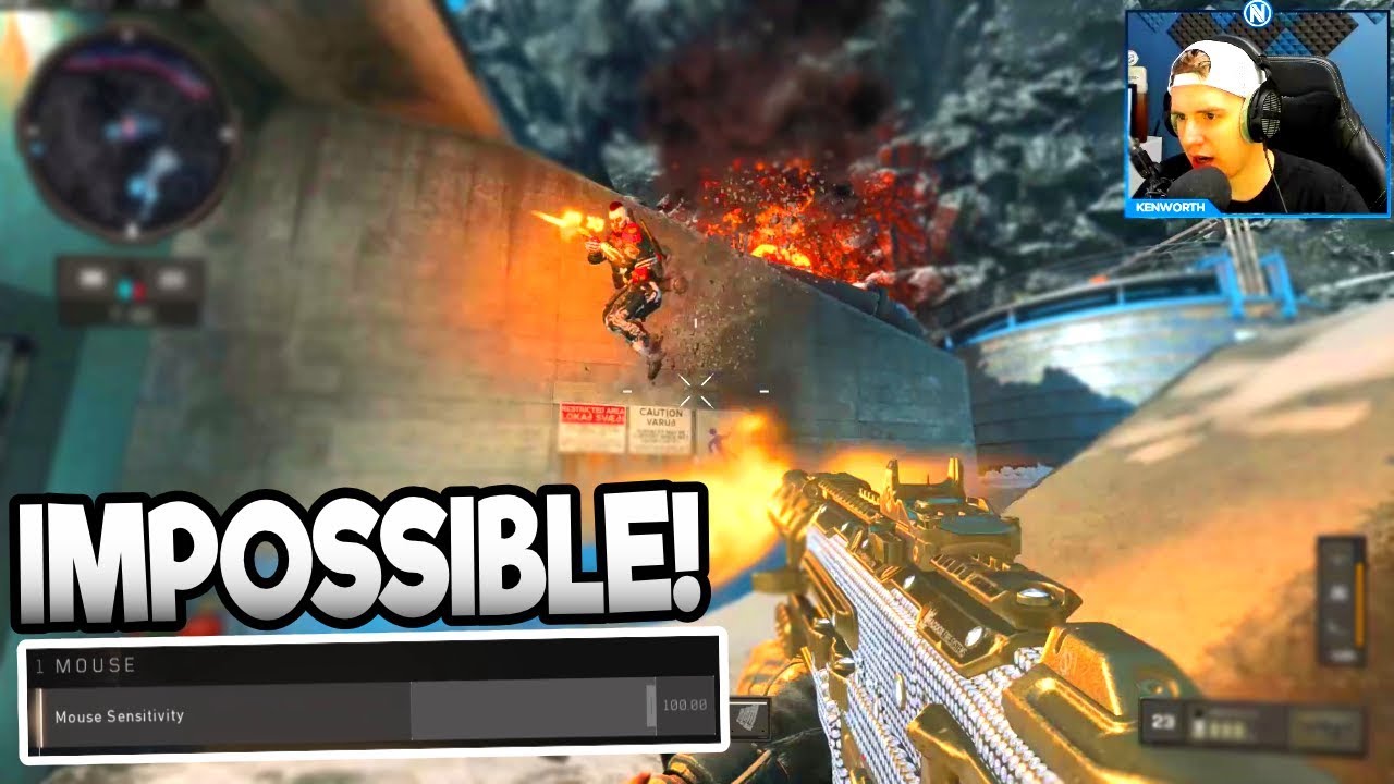HIGHEST SENSITIVITY CHALLENGE in Black Ops 4!
