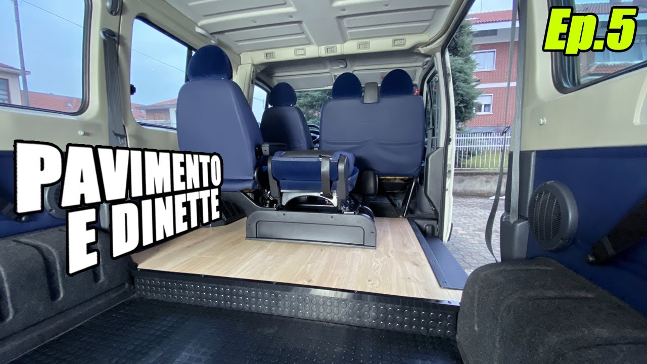 Coibento, pavimento e creo la dinette del van | EP.5