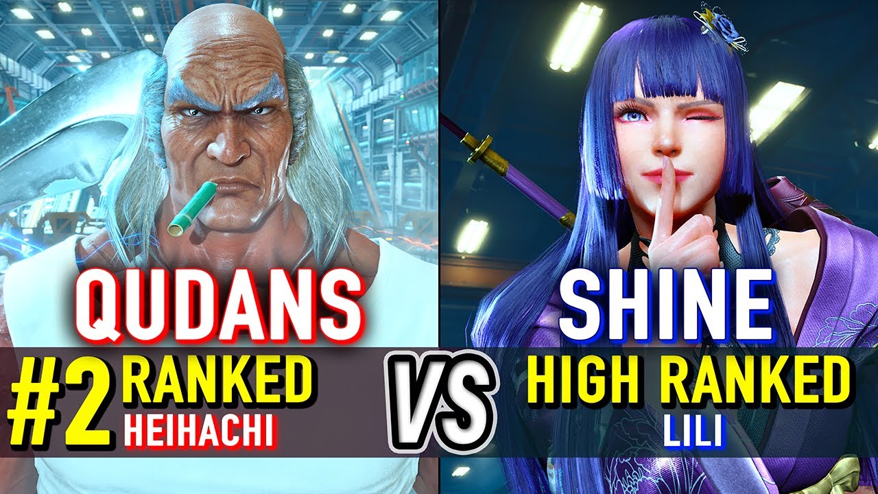 T8 🔥 QUDANS (#2 Ranked Heihachi) vs SHINE (High Ranked Lili) 🔥 Tekken 8 High Level Gameplay
