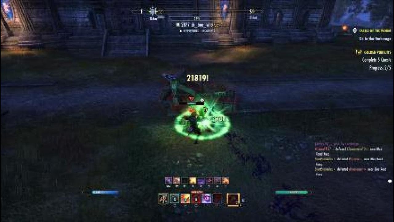 ESO PVP: НОВАЯ МЕТА! Сборка для ганков с одним баффом у Ночного клинка — ЭТО ТАК ВЕСЕЛО!!!!