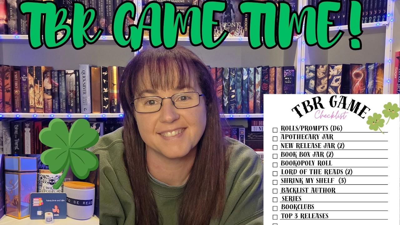 Время для мартовской игры в TBR! 🍀🍀🍀