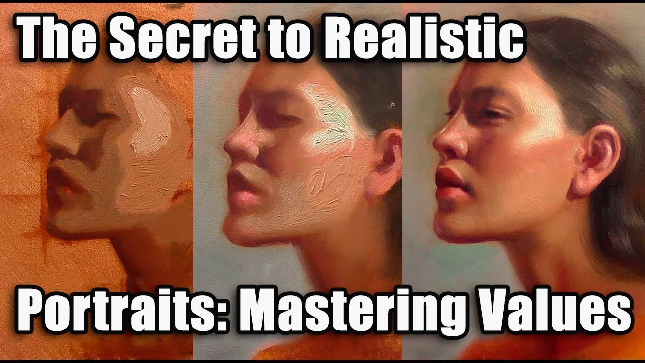 Unlock the Secret to Realistic Portraits: Mastering Values