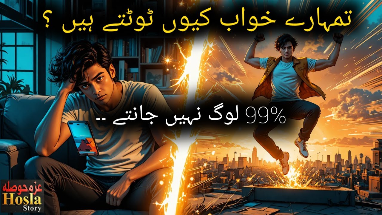 Tumhary Khuaab Poory Kun Nhn Hoty | This Will Change Your Life | Azm Hosla Story