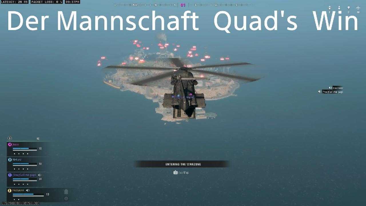Call of Duty Der mannschaft Win on Rebirth