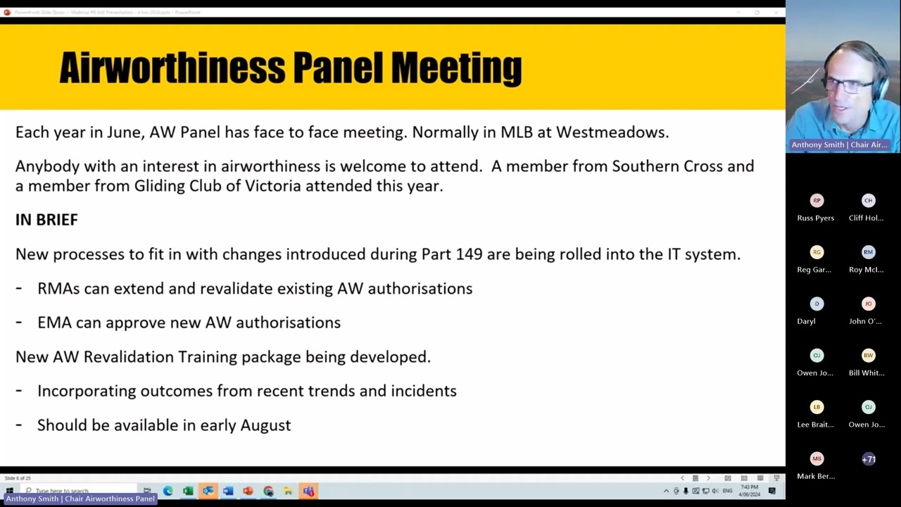 GFA Airworthiness Webinar #8 4 June 2024