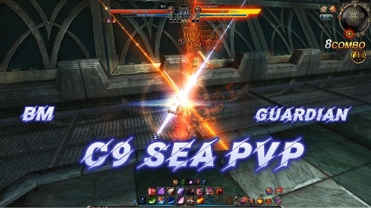 c9 pvp sea 2025. 12. 21 각성블마 (불마) vs 가디언 (홍시) , Blademaster vs GUARDIAN