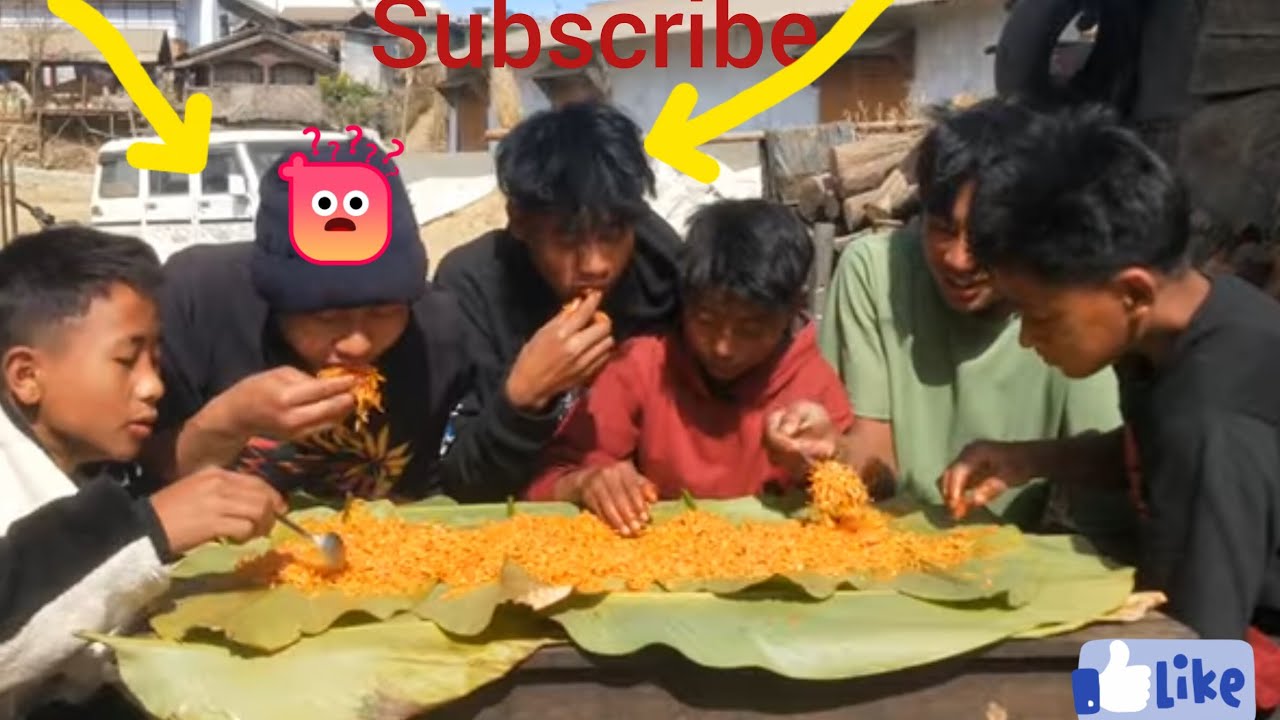 Mukbang With Hot 3X Noodles 🤧 @ARIMONGFAMILY