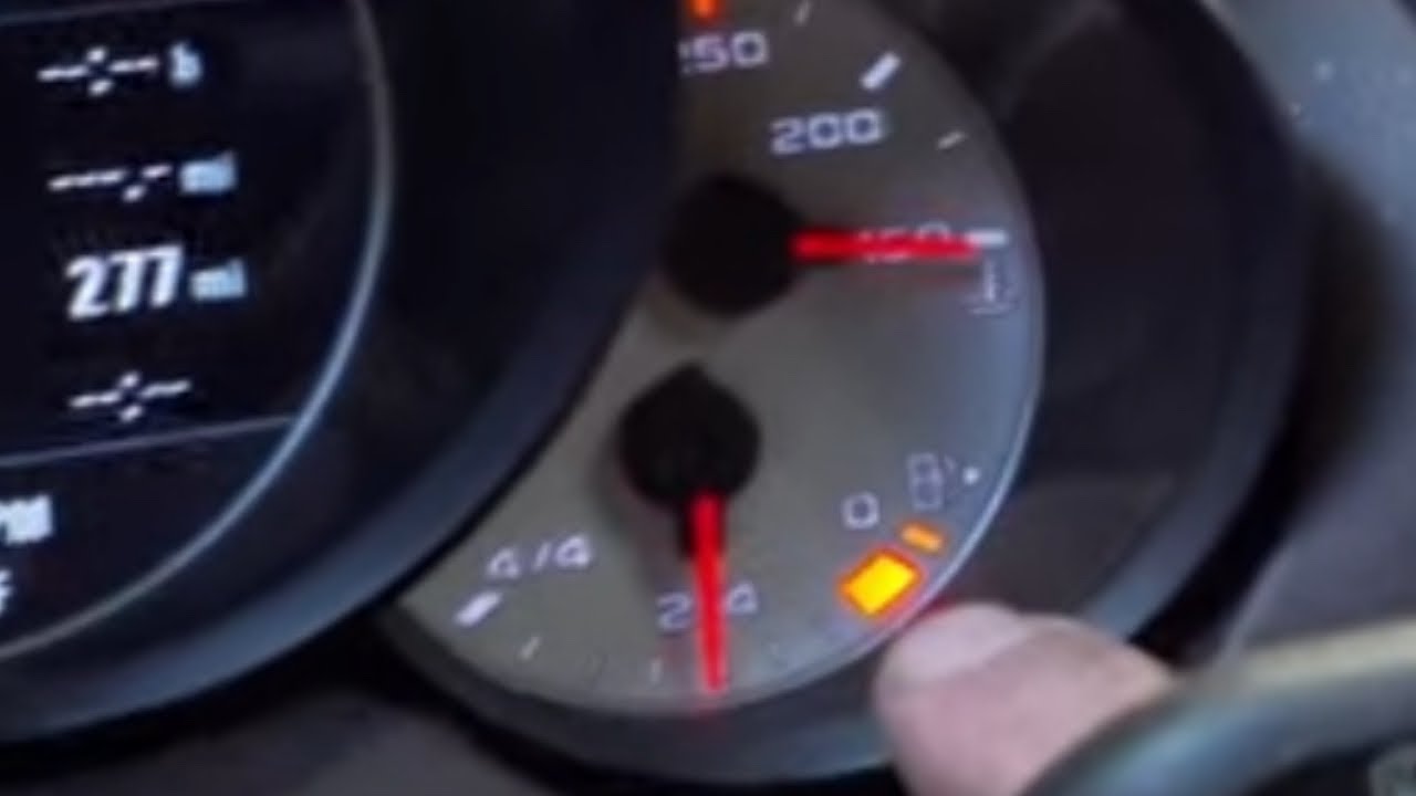Porsche Cayenne fuel level light - The importance of service info and charging for testing