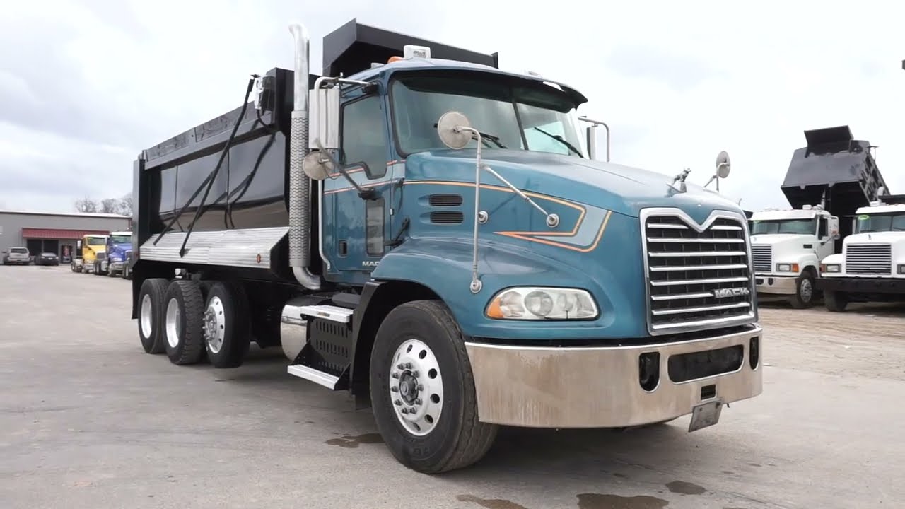 2016 Mack Dump Truck Tri Axle Half Round