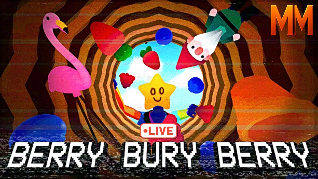 Let's Play A Children's Game but it is Actually HORROR?! | Berry Bury Berry | 🔴LIVE NOW!