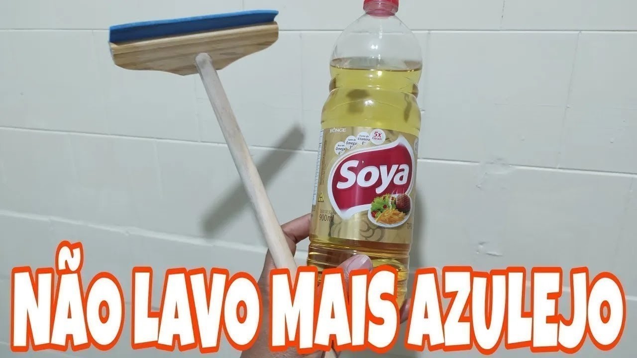AZULEJO ENGORDURADO e ENCARDIDO FICA LIMPO e BRILHANTE SEM ESFORÇO   CANSEI DE LAVAR PAREDE !!!