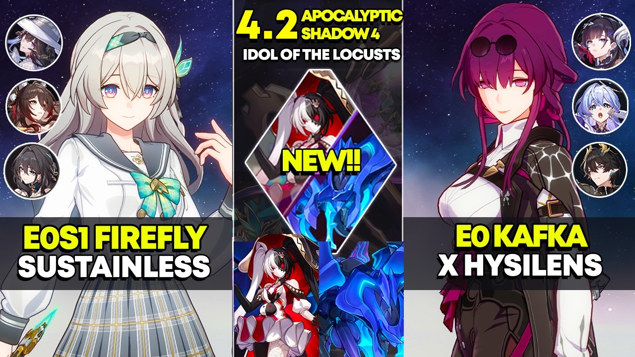 E0S1 Firefly Sustainless & E0 Kafka x Hysilens | Apocalyptic Shadow 4 | Honkai Star Rail 4.2