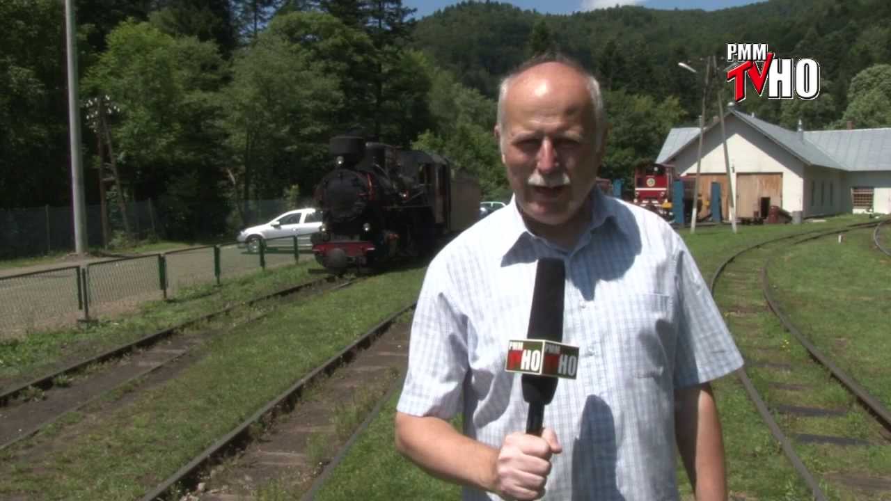 Parowóz Kp4 na Bieszczadzkiej Kolejce Leśnej