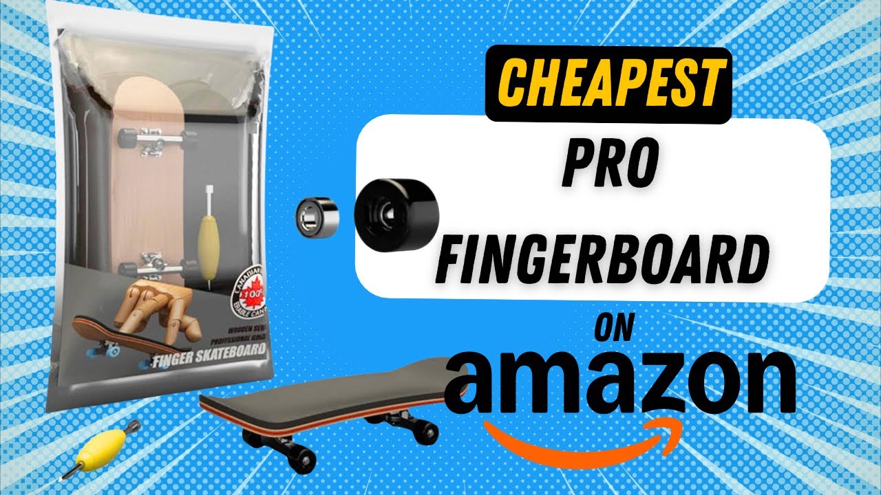 I Bought the CHEAPEST “Pro” Fingerboard on Amazon… Is It Trash?