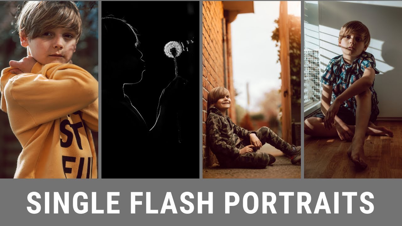 Lockdown Portraits // Single Flash Lighting