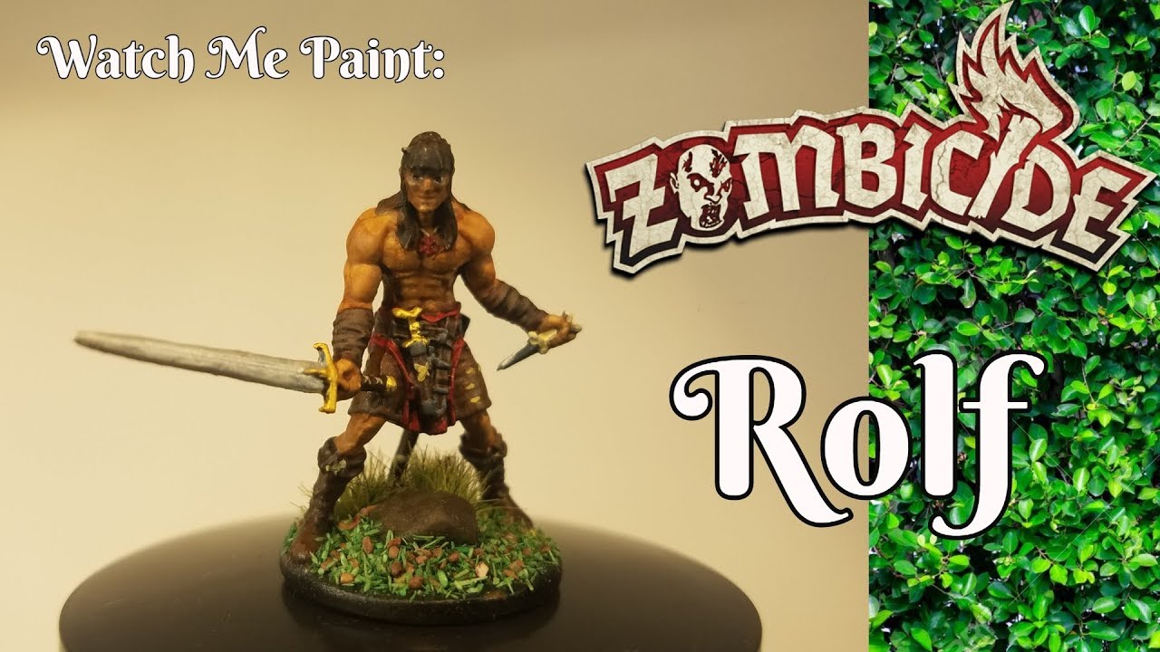Painting Zombicide Green Horde - Ep. 1 Rolf