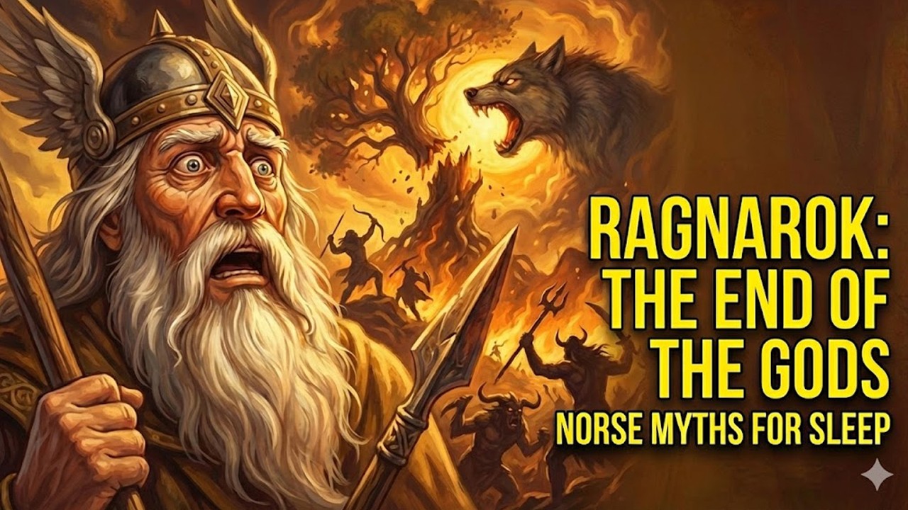 Fall Asleep to Ragnarok | The End of the Norse Gods | ASMR Mythology Sleep Story (2 Hour)