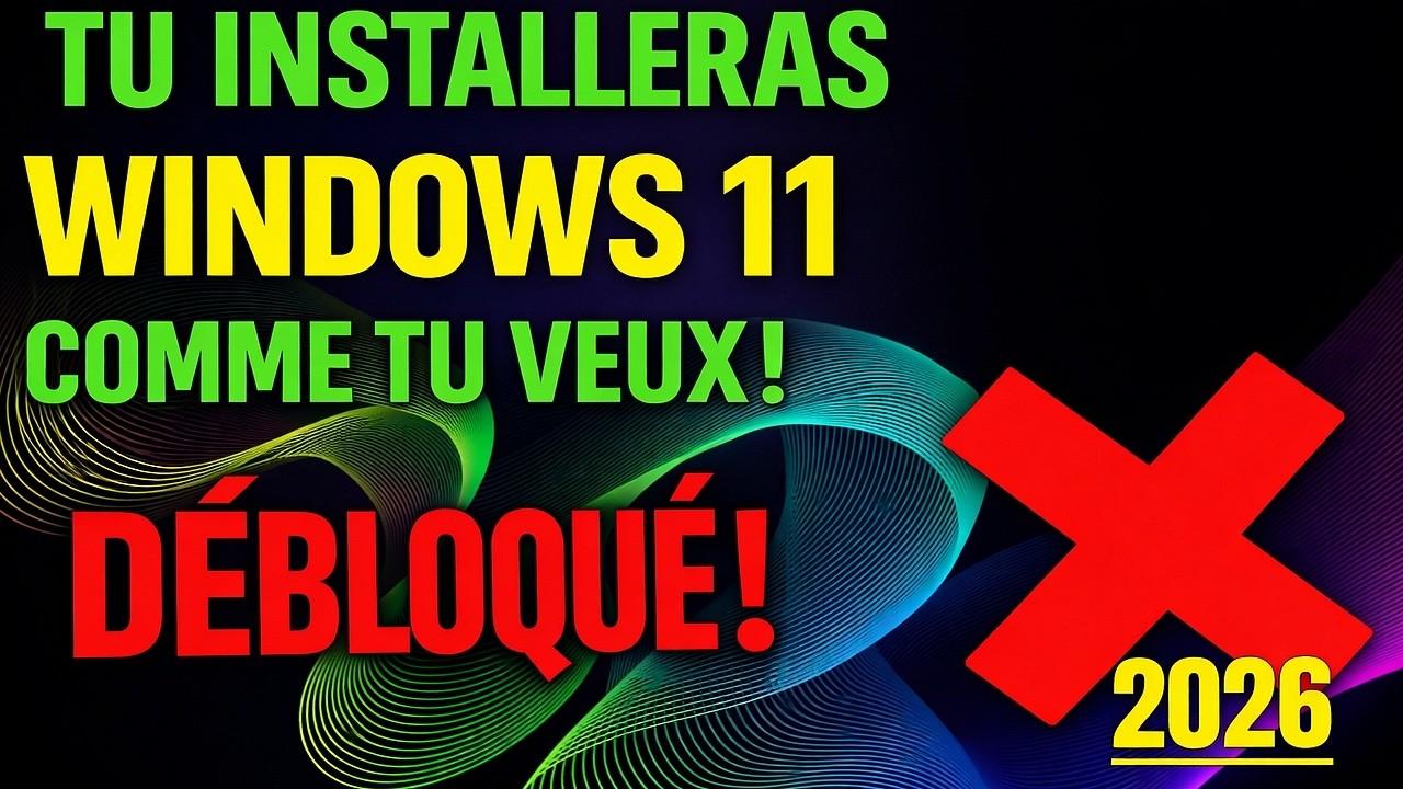 La clé USB secrète des techniciens : installe et débloque n’importe quel PC (2026)