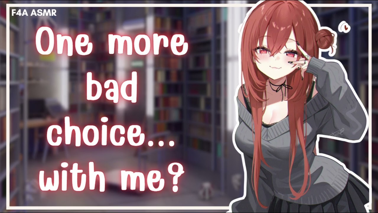 [F4A] You and Your Bully Secretly Make Out In the Library [Bully x Nerd] [ASMR]