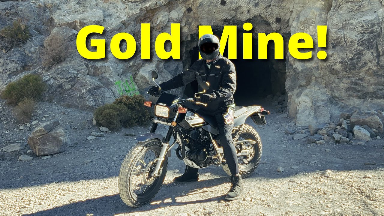 Deep Inside the Mine! Yamaha TW200 Off-Road Adventure
