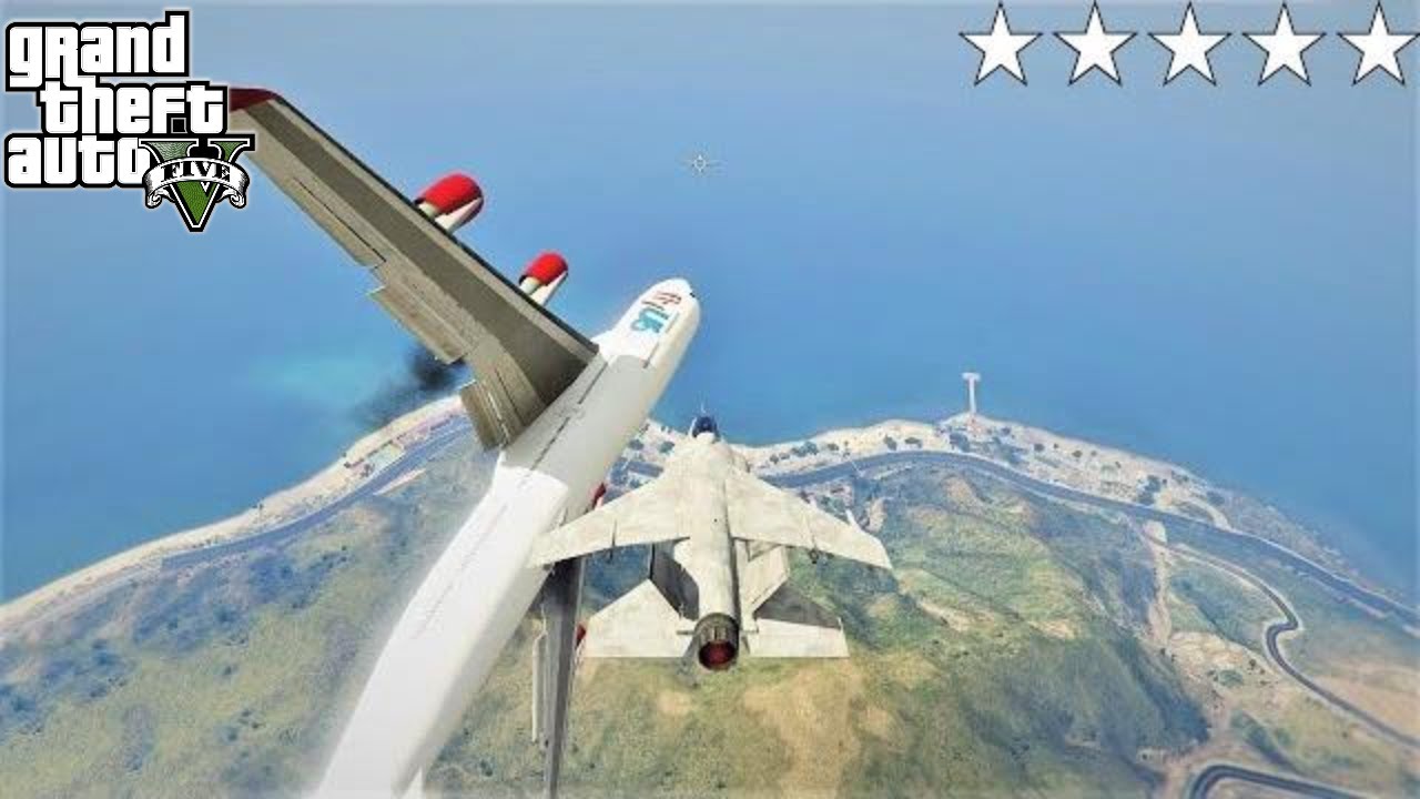 GTA 5 - Trevor's Five Star HYDRA RAMPAGE!! (GTA V Funny Moments)