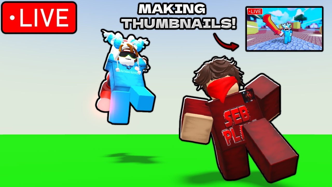 🔴LIVE MAKING THUMBNAILS With Viewers!!! 🔴850 SUBS?