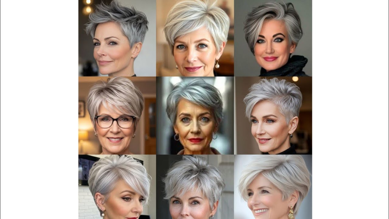 100+ Short Haircuts for Older Black Women Over 50 with Grey Hair |Ageless Short Hair for Older Women