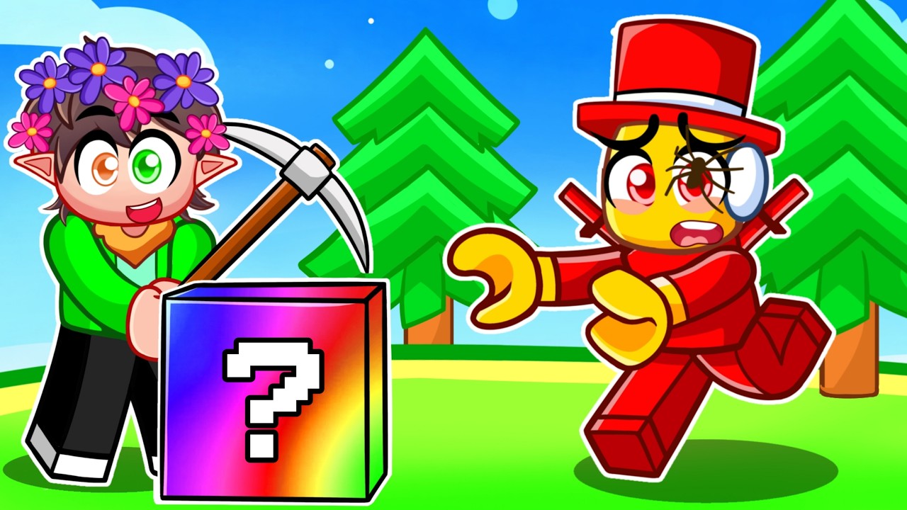 ROBLOX BREAK A LUCKY BLOCK!