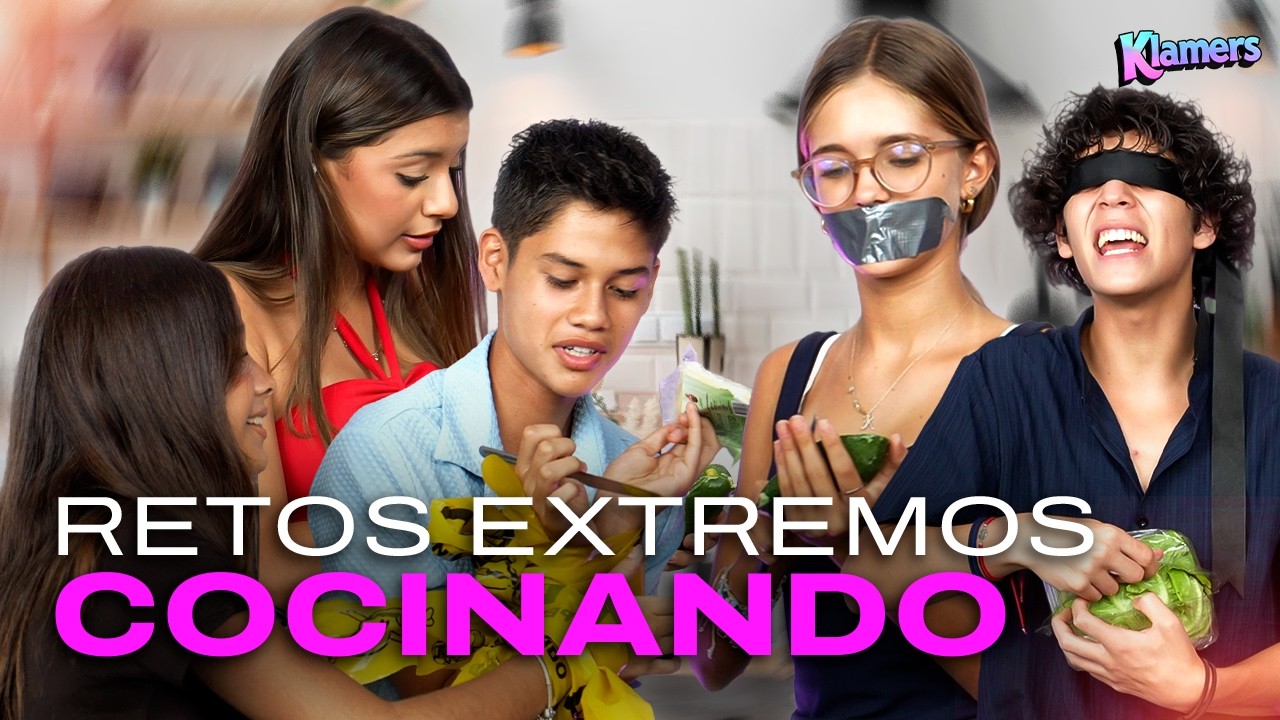 COCINAMOS EN VIVO CON RETOS EXTREMOS 🍽️😂 - Klamers